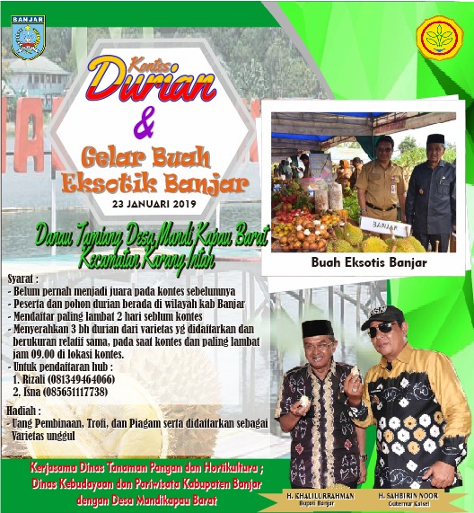 Mandikapau Barat, Lokasi Kontes Durian Tahun 2018 1 WhatsApp Image 2018 12 18 at 18.26.23