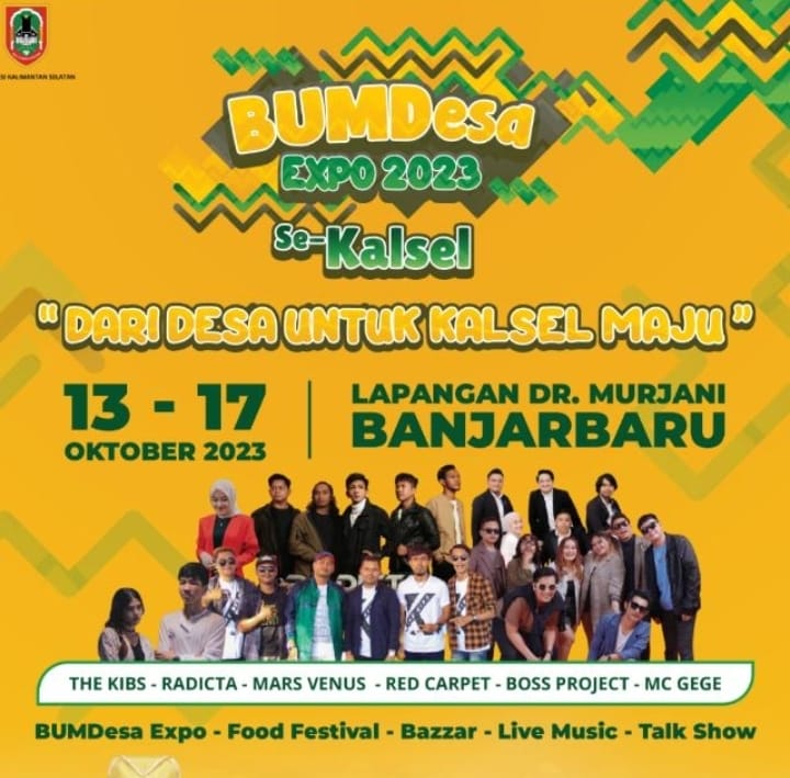Siap-Siap Oktober, BUMDes Expo 2023 se Kalsel Bakal Ramaikan Banjarbaru 1 IMG 20230921 WA0009