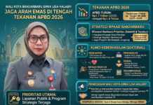 BPKAD Banjarbaru Jaga Arah EMAS di Tengah Tekanan APBD 2026